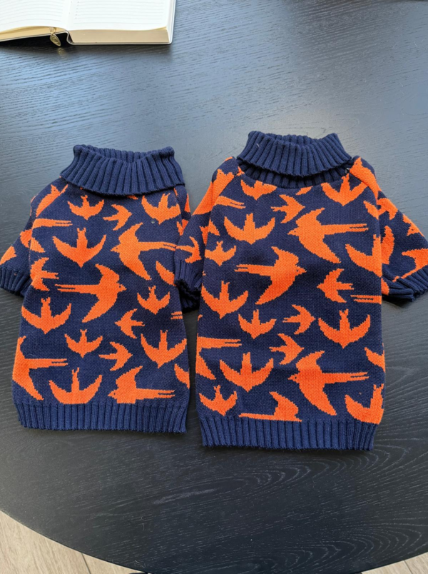 Camisola de malha para cão