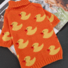 Camisola de Malha para Cão – Padrão Patinhos