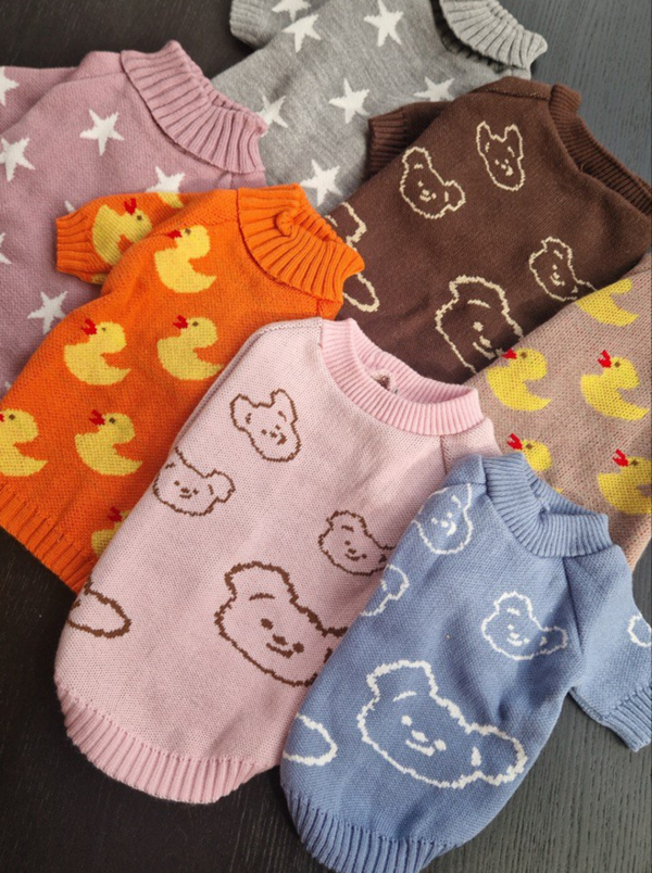 Camisola de Malha Exclusiva para Gatos – "Style & Comfort"