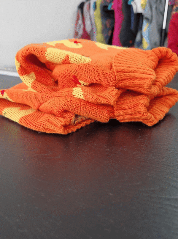 Camisola de Malha para Cão – Padrão Patinhos