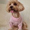 Camisola de Malha para Cão – Ursinhos Rosa