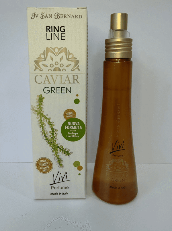 Perfume Ring Line Caviar Green – Iv San Bernard