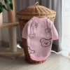 Camisola de Malha para Cão – Ursinhos Rosa