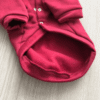Camisola para cão com capuz – Modelo Coelhinho (Bordeaux)
