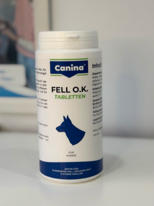 Suplemento de Biotina para Cães – Canina "FELL O.K."